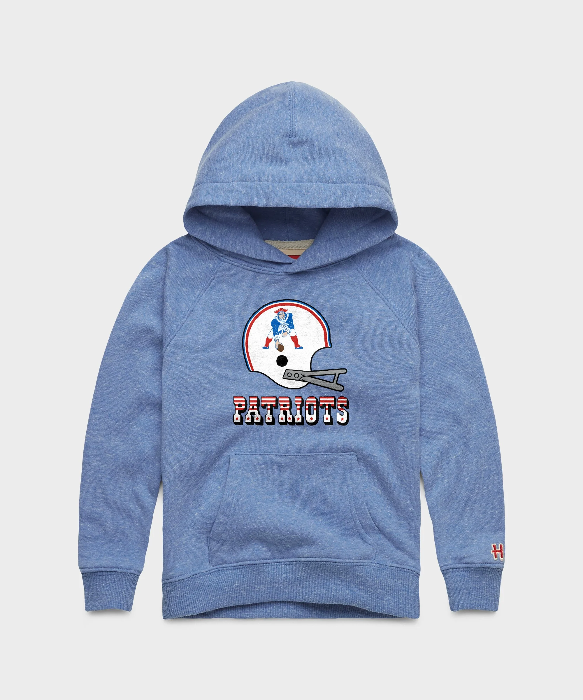 Youth New England Patriots Big Helmet Hoodie