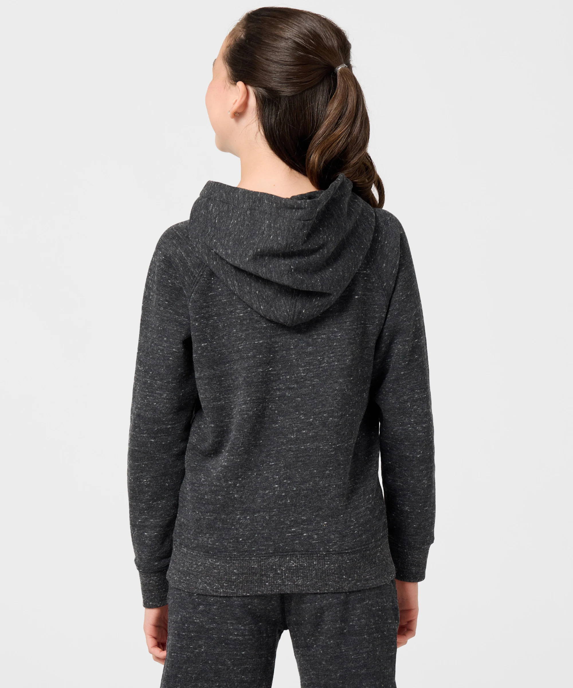 Youth OH-IO Buckeye Leaf Hoodie - Image 4