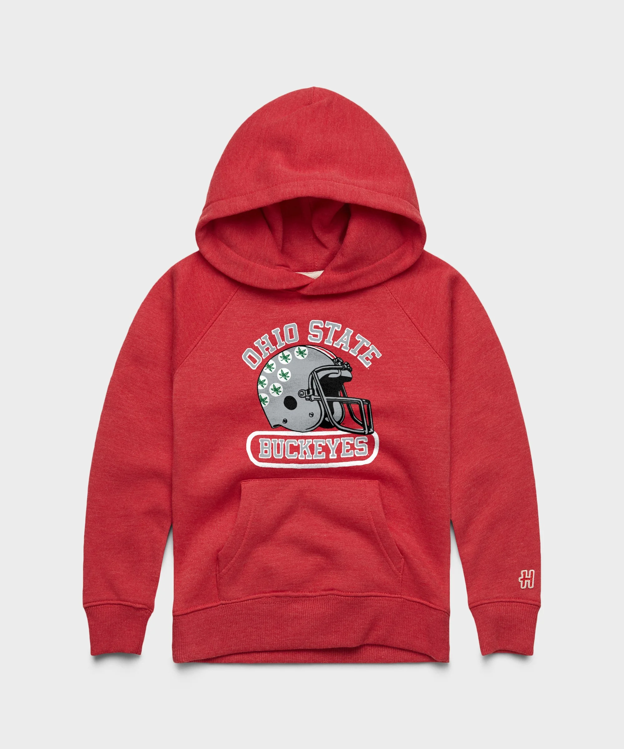 Youth Ohio State Buckeyes Helmet Hoodie