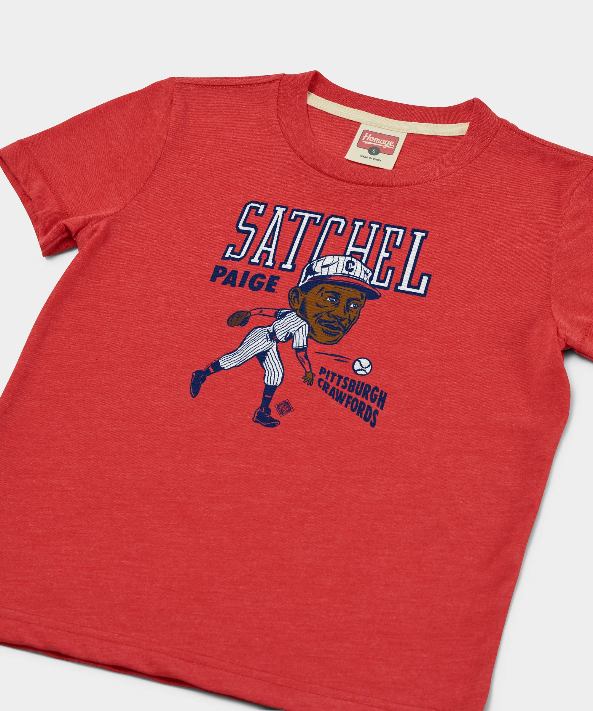 Youth Pittsburgh Crawfords Satchel Paige - Image 2