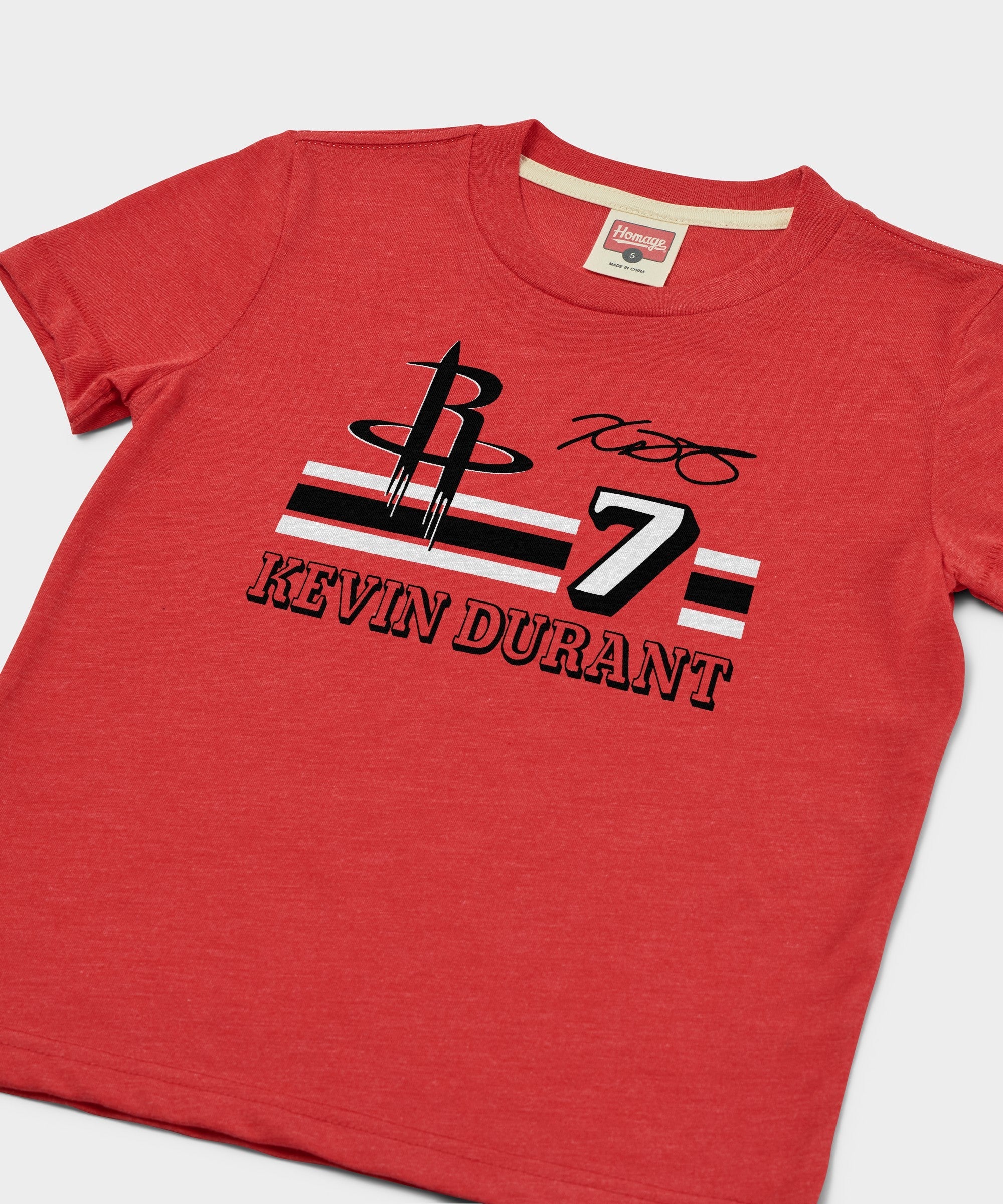 Youth Rockets Kevin Durant Signature Jersey - Image 2