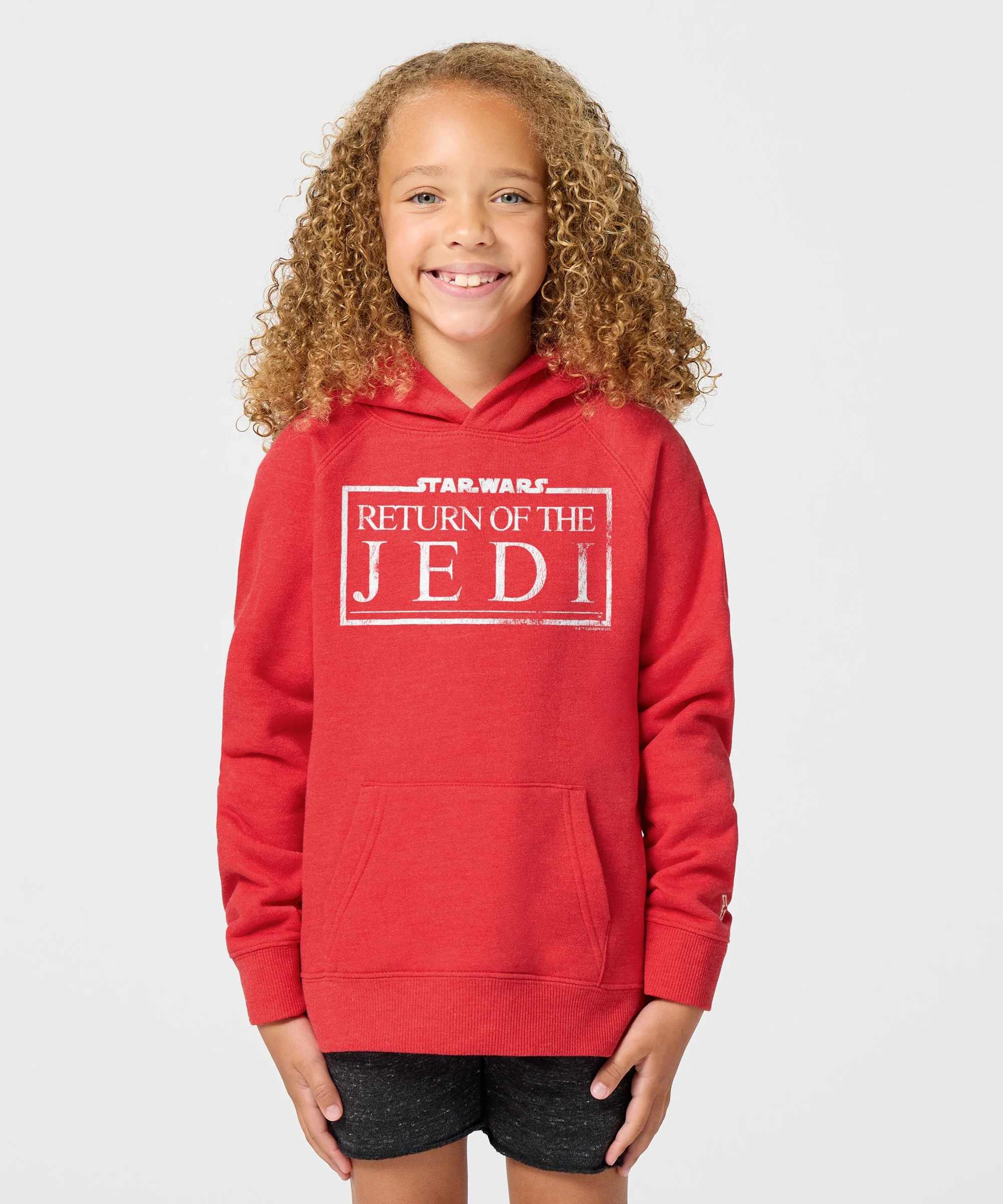 Youth Star Wars Return Of The Jedi Logo Hoodie - Image 3
