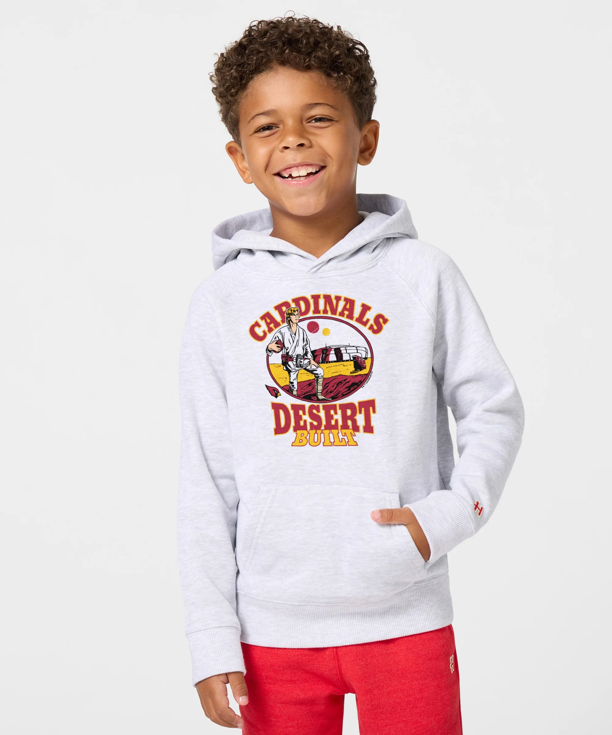 Youth Star Wars x Arizona Cardinals Light Side Hoodie - Image 3