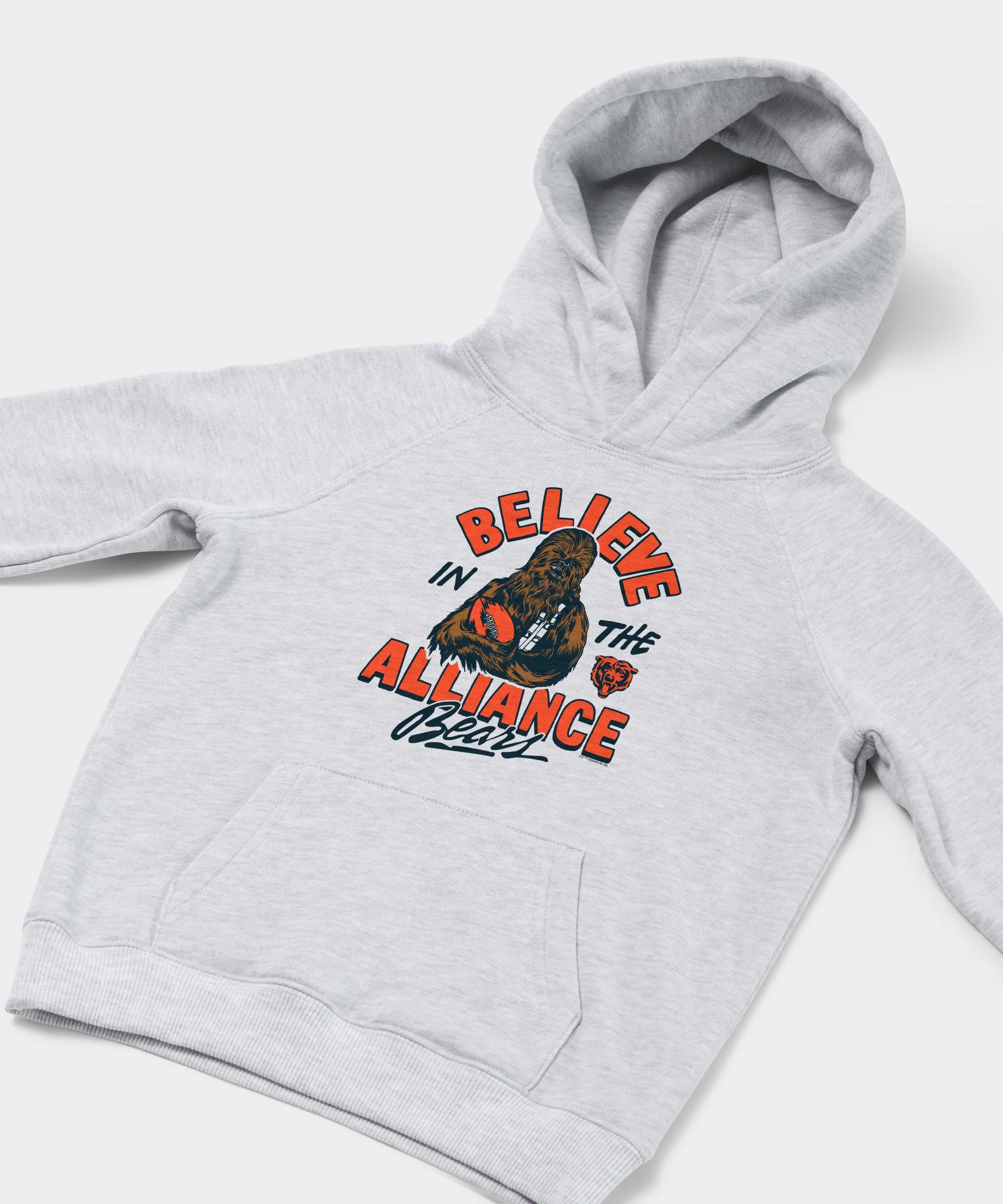 Youth Star Wars x Chicago Bears Light Side Hoodie - Image 2
