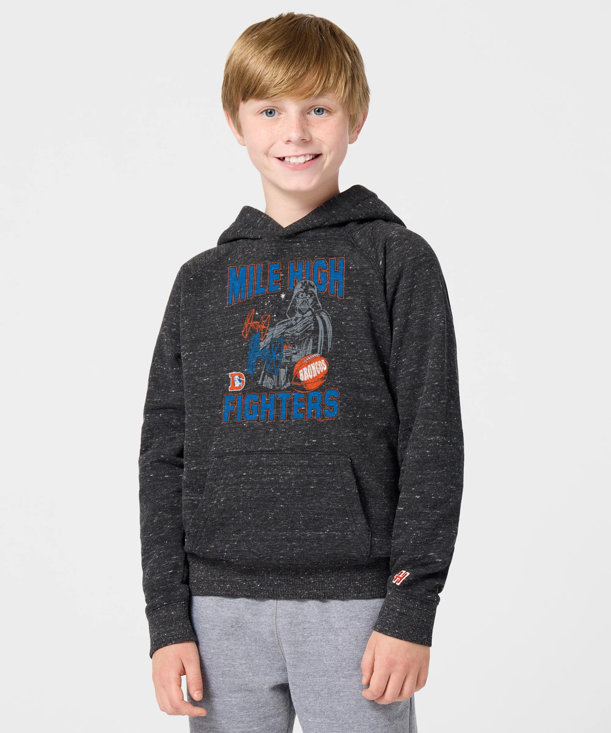 Youth Star Wars x Denver Broncos Dark Side Hoodie - Image 3
