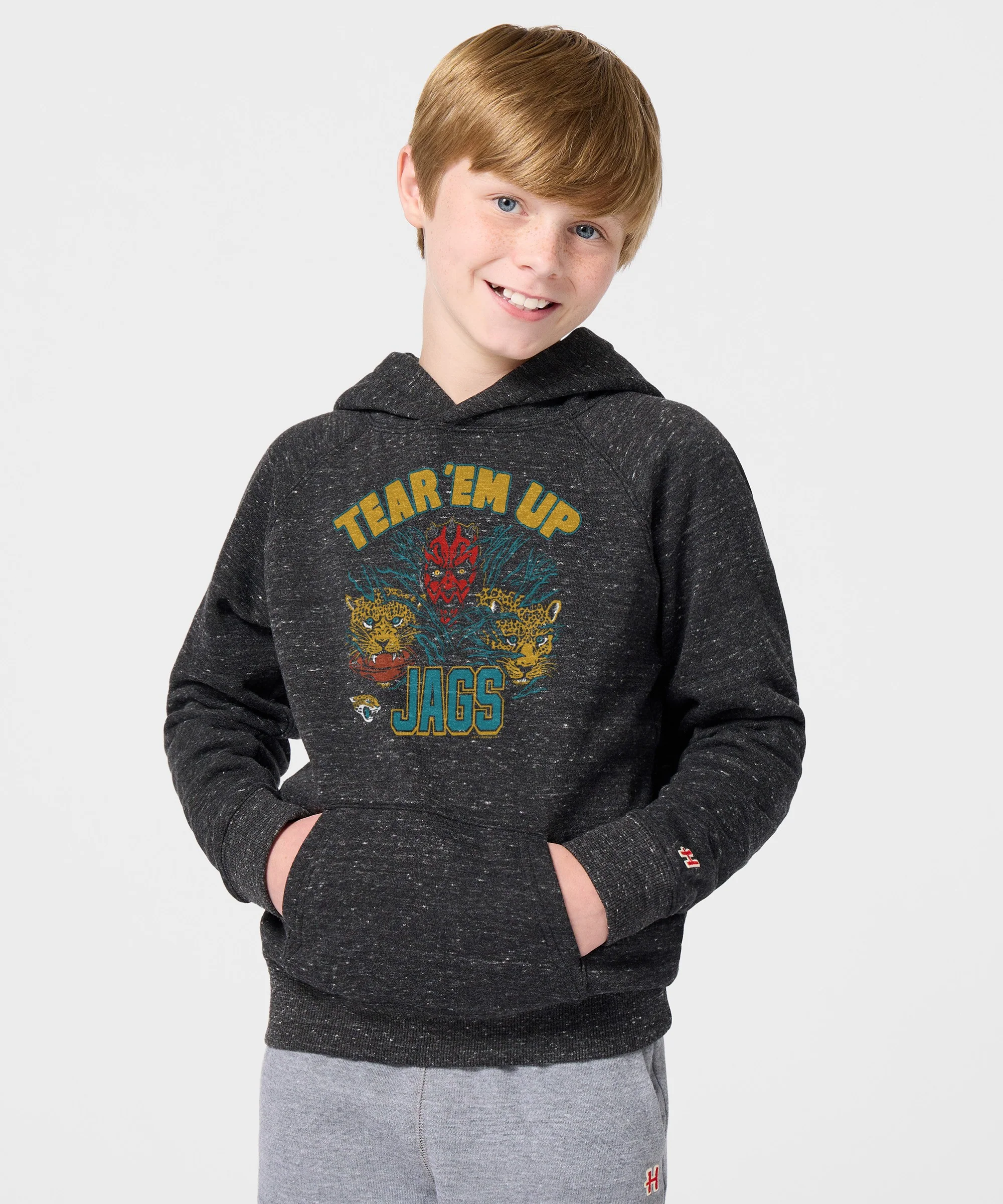 Youth Star Wars x Jacksonville Jaguars Dark Side Hoodie - Image 3
