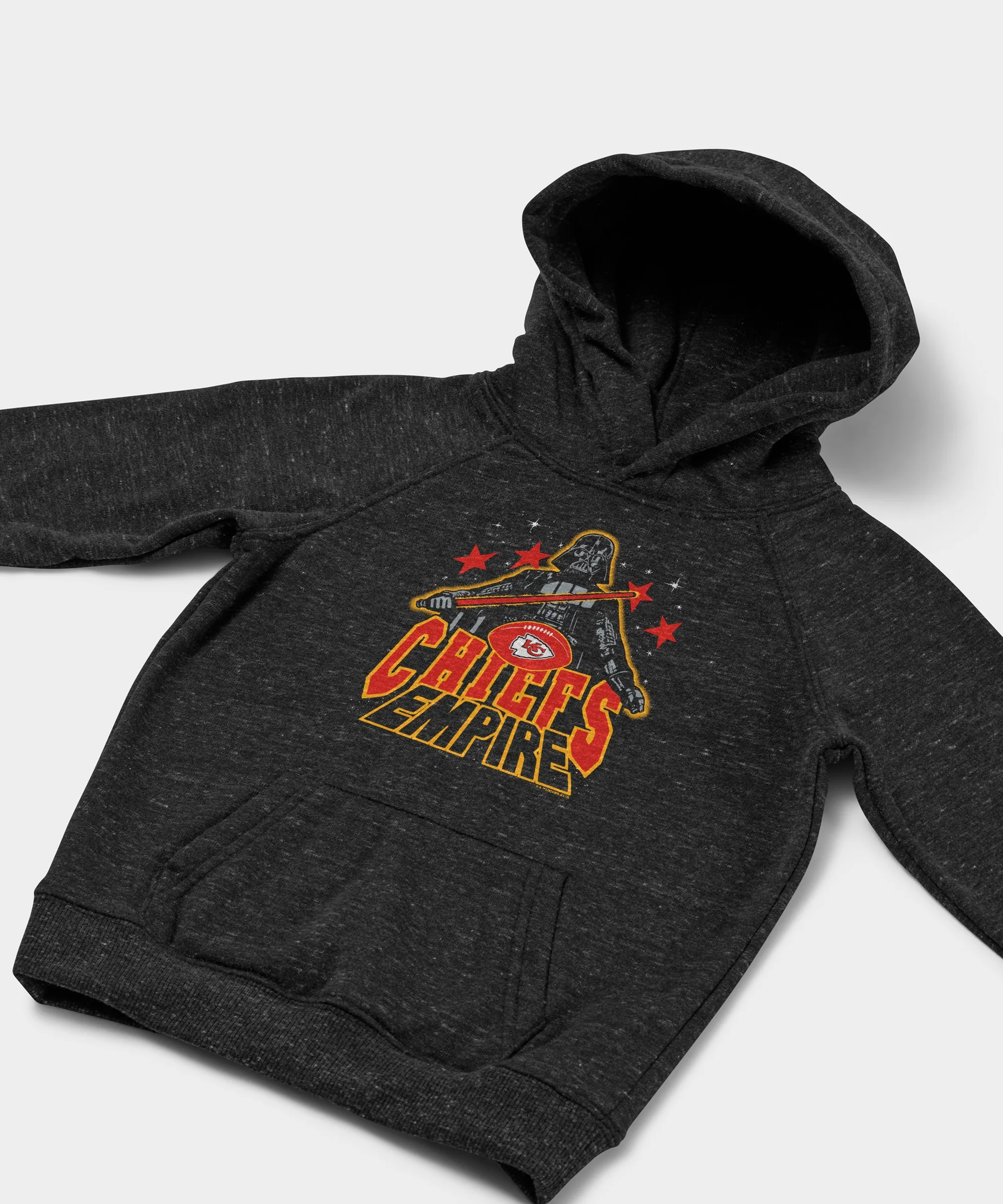 Youth Star Wars x Kansas City Chiefs Dark Side Hoodie - Image 2
