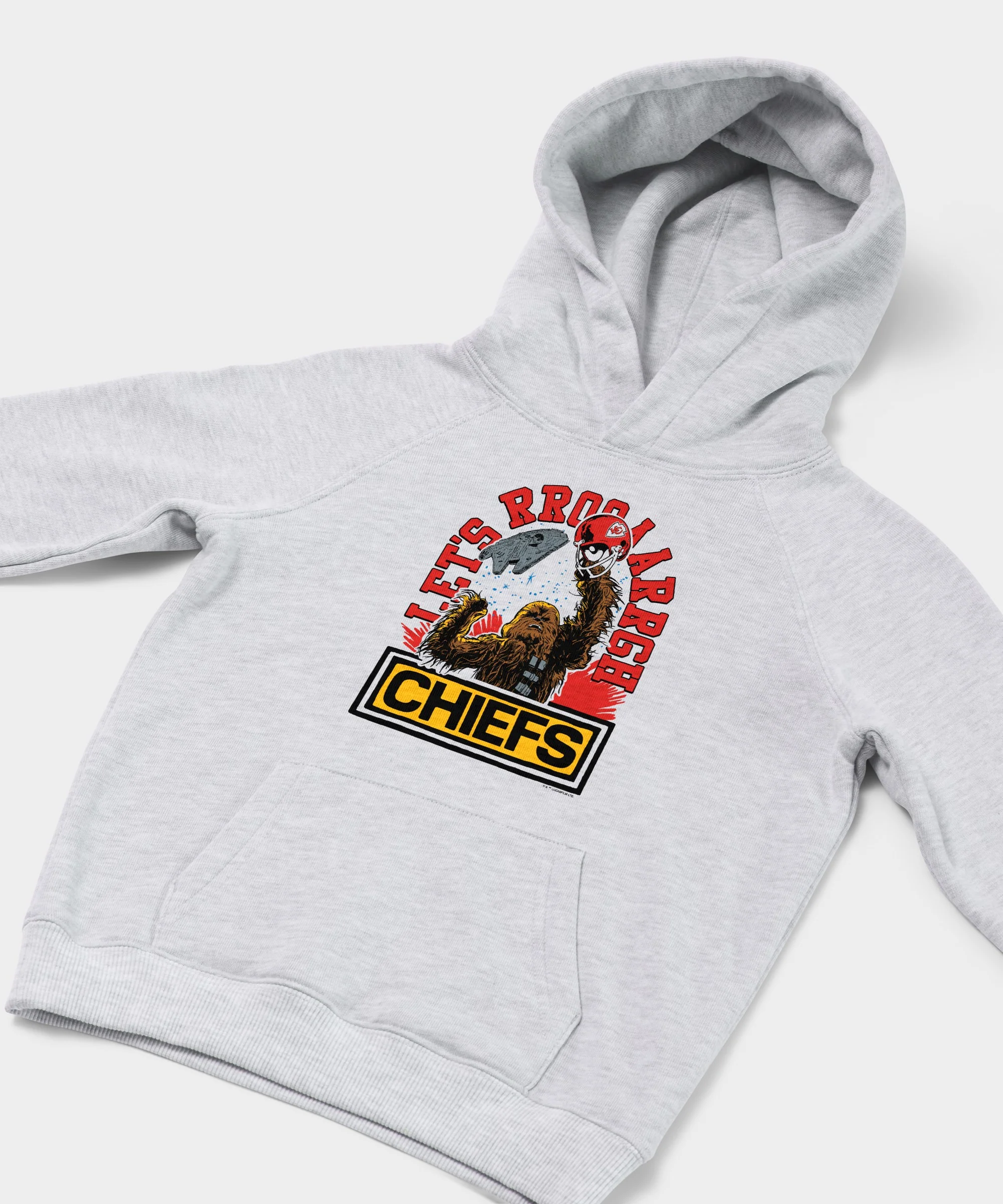 Youth Star Wars x Kansas City Chiefs Light Side Hoodie - Image 2