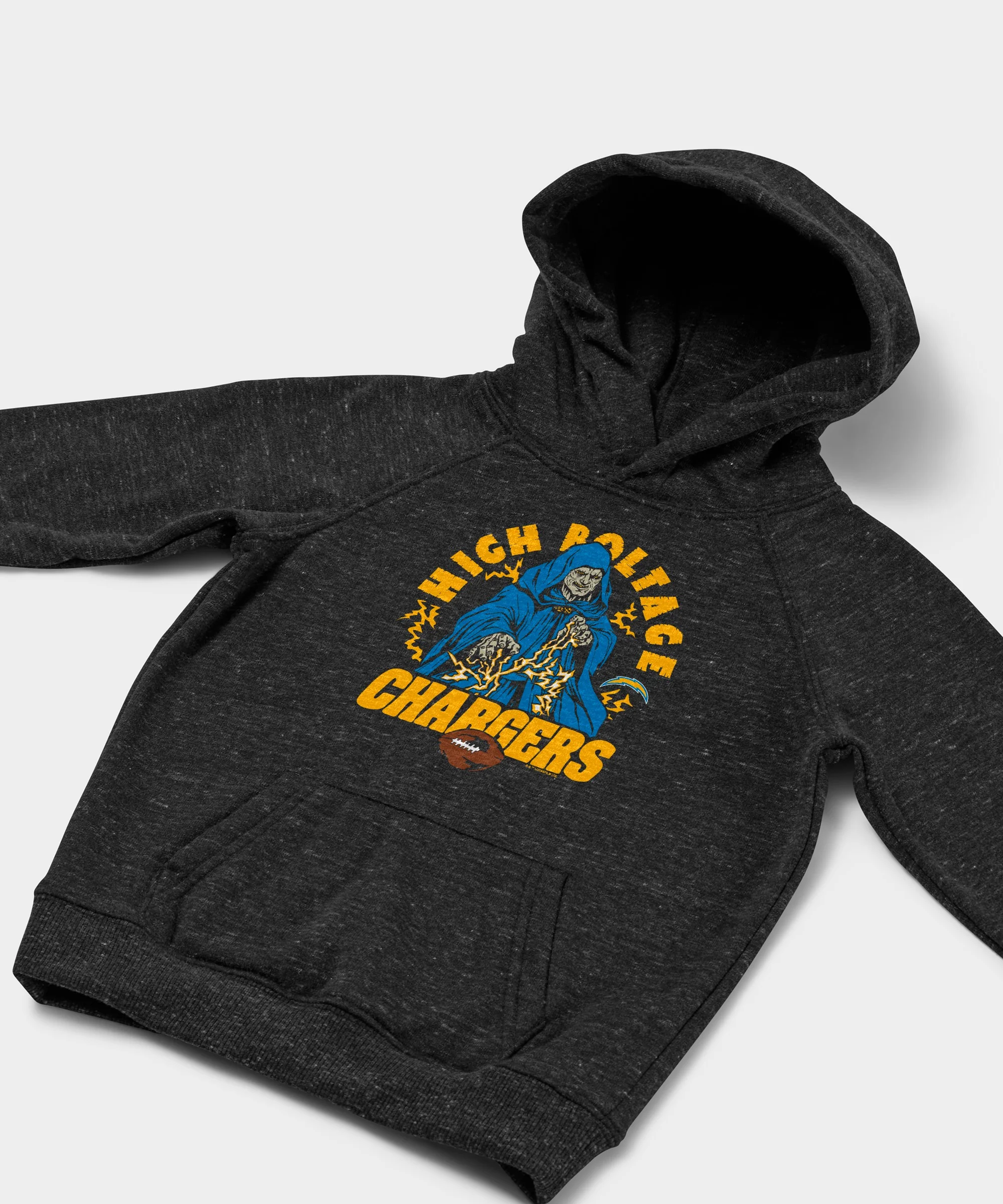 Youth Star Wars x Los Angeles Chargers Dark Side Hoodie - Image 2