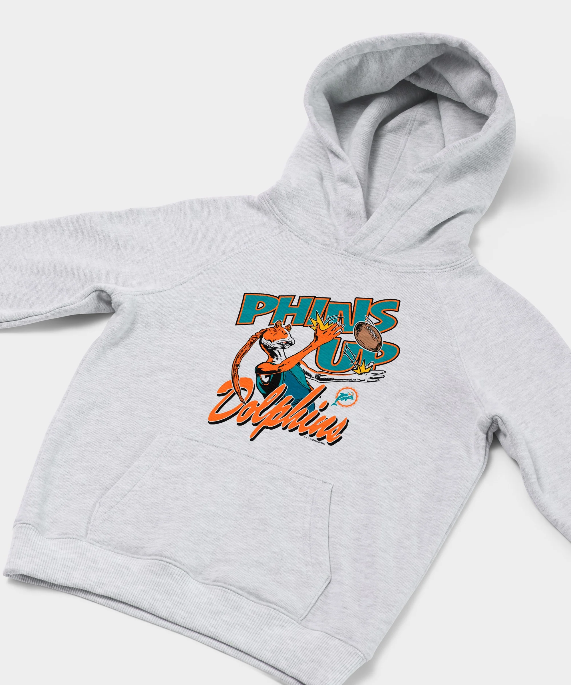 Youth Star Wars x Miami Dolphins Light Side Hoodie - Image 2