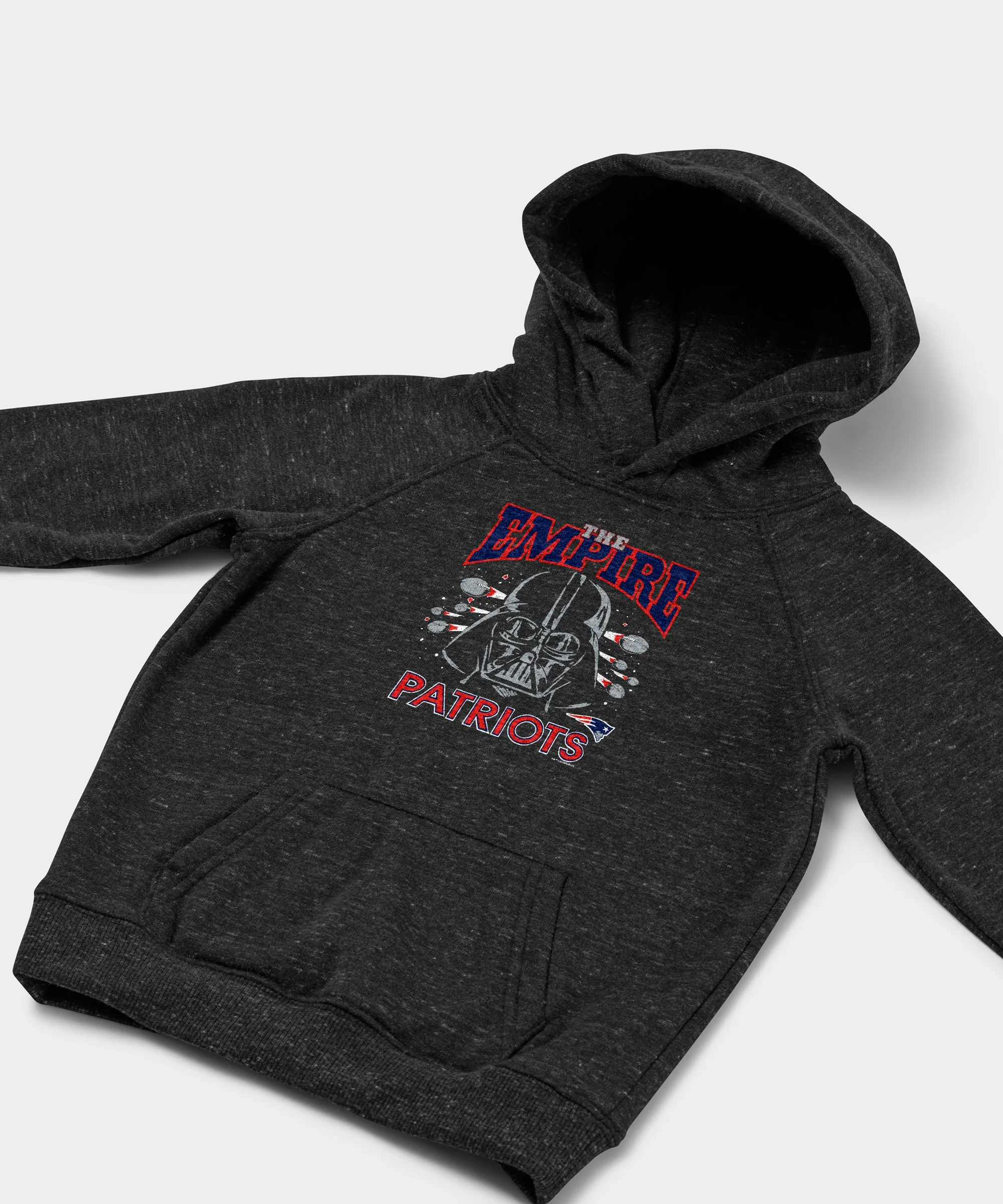 Youth Star Wars x New England Patriots Dark Side Hoodie - Image 2