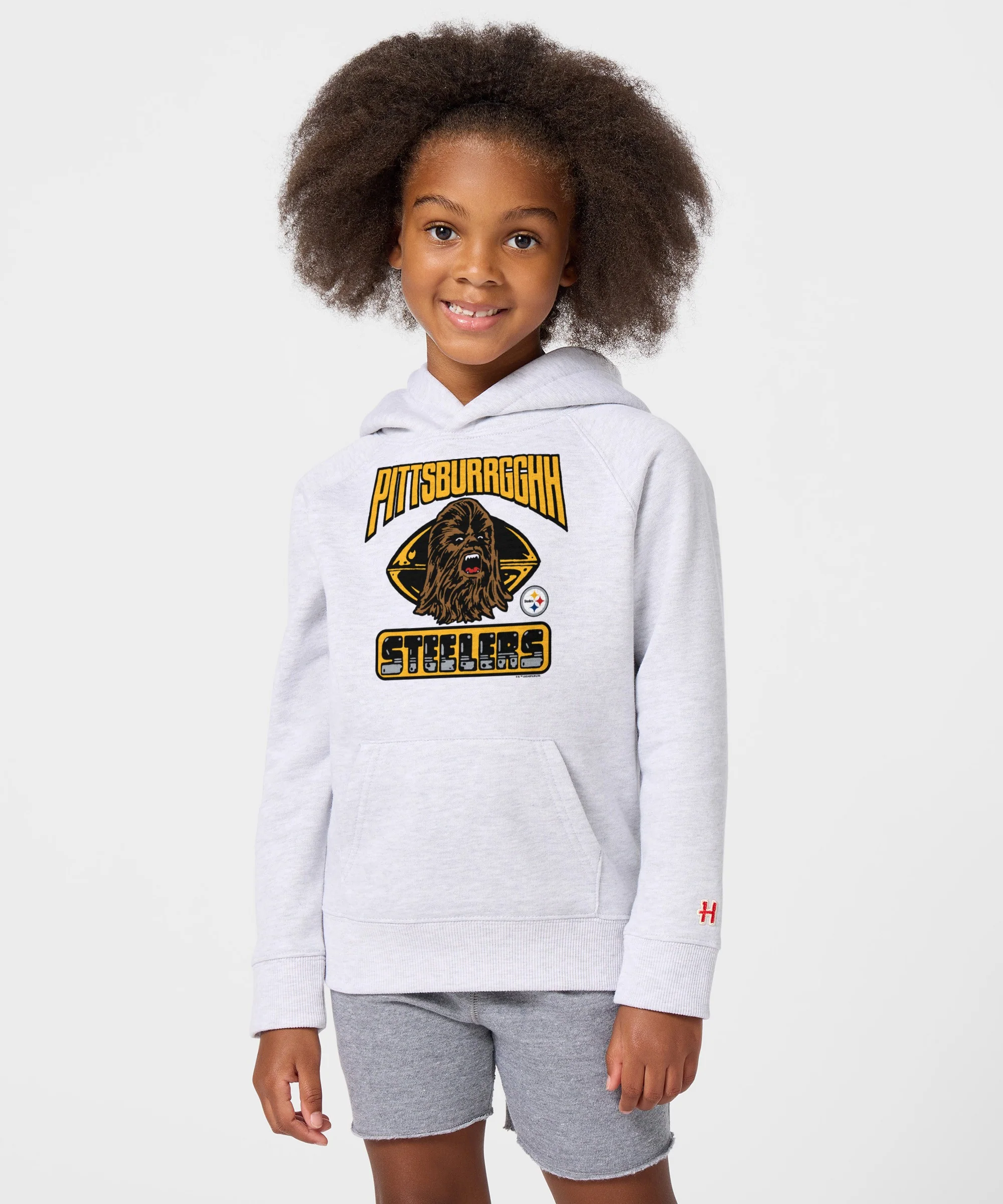 Youth Star Wars x Pittsburgh Steelers Light Side Hoodie - Image 3