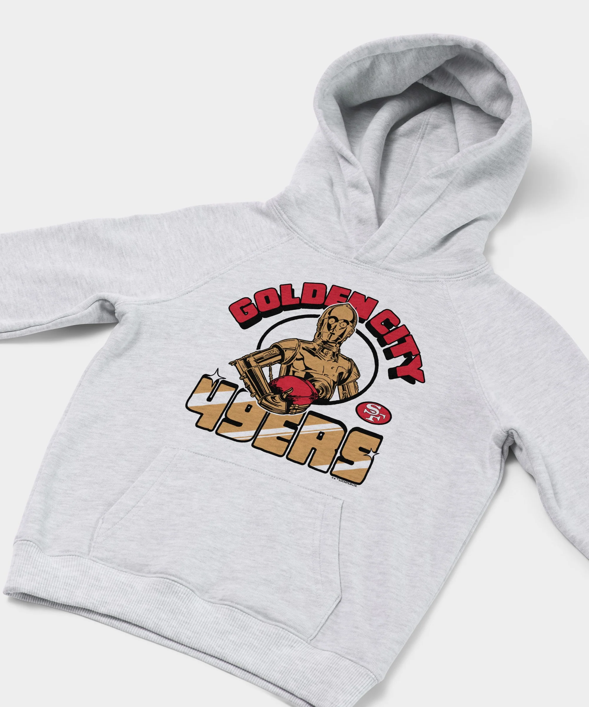 Youth Star Wars x San Francisco 49ers Light Side Hoodie - Image 2