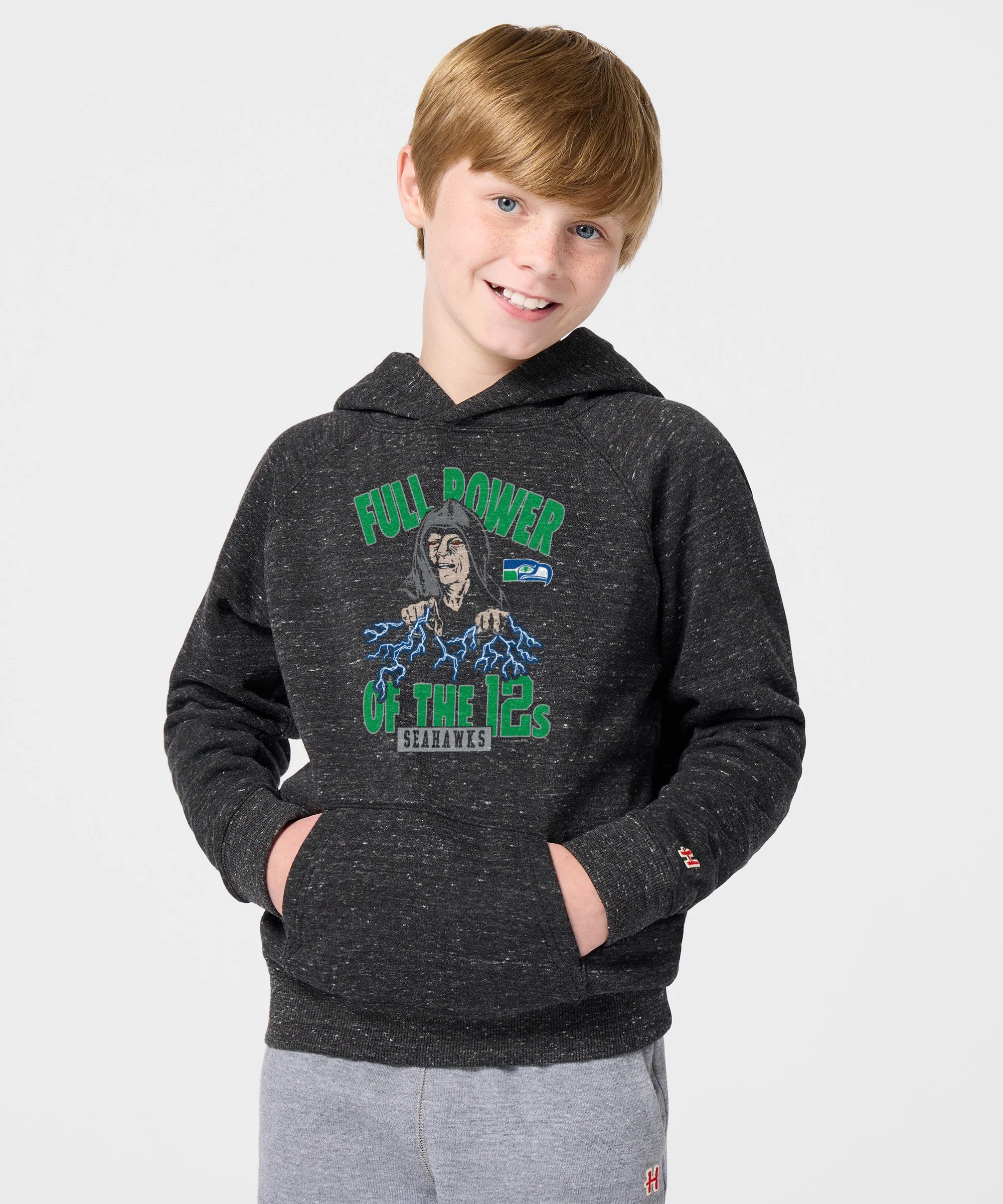 Youth Star Wars x Seattle Seahawks Dark Side Hoodie - Image 3