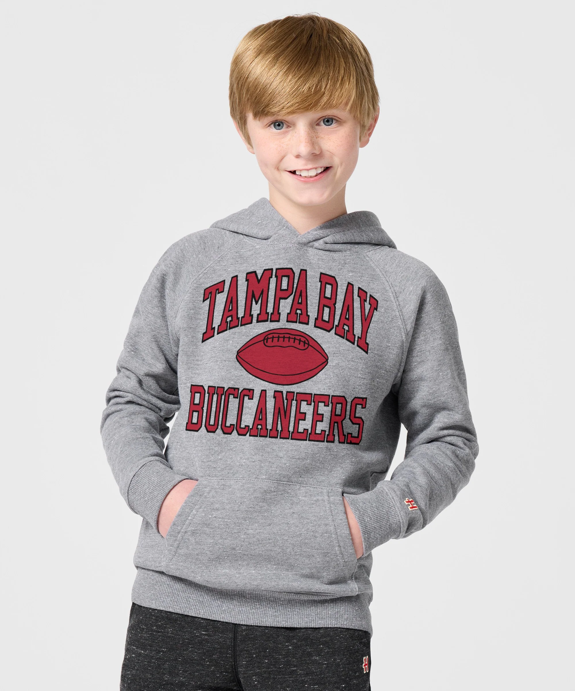 Youth Tampa Bay Buccaneers Gridiron Hoodie - Image 3