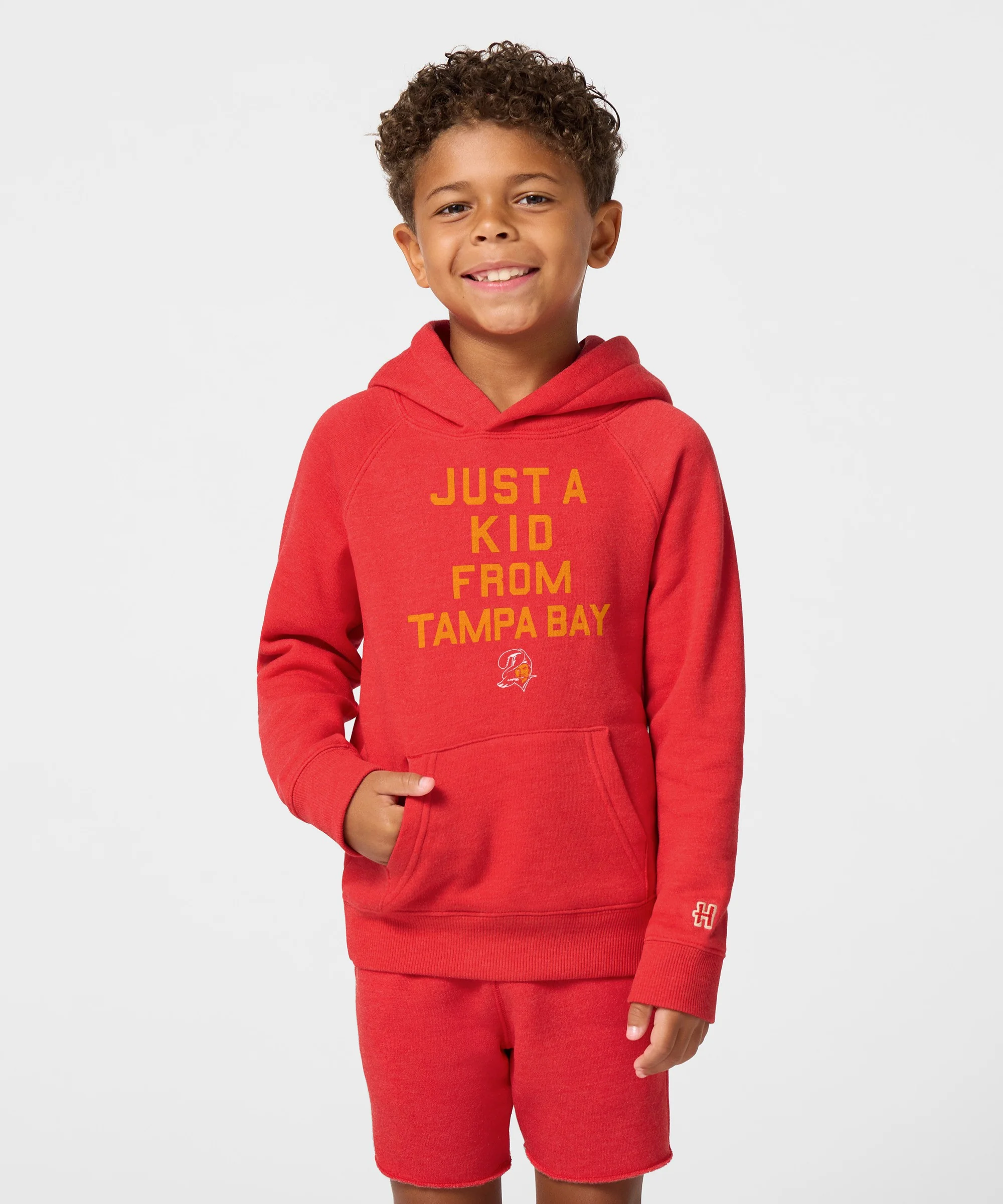 Youth Tampa Bay Buccaneers Just A Kid From Tampa Bay Hoodie - Image 3