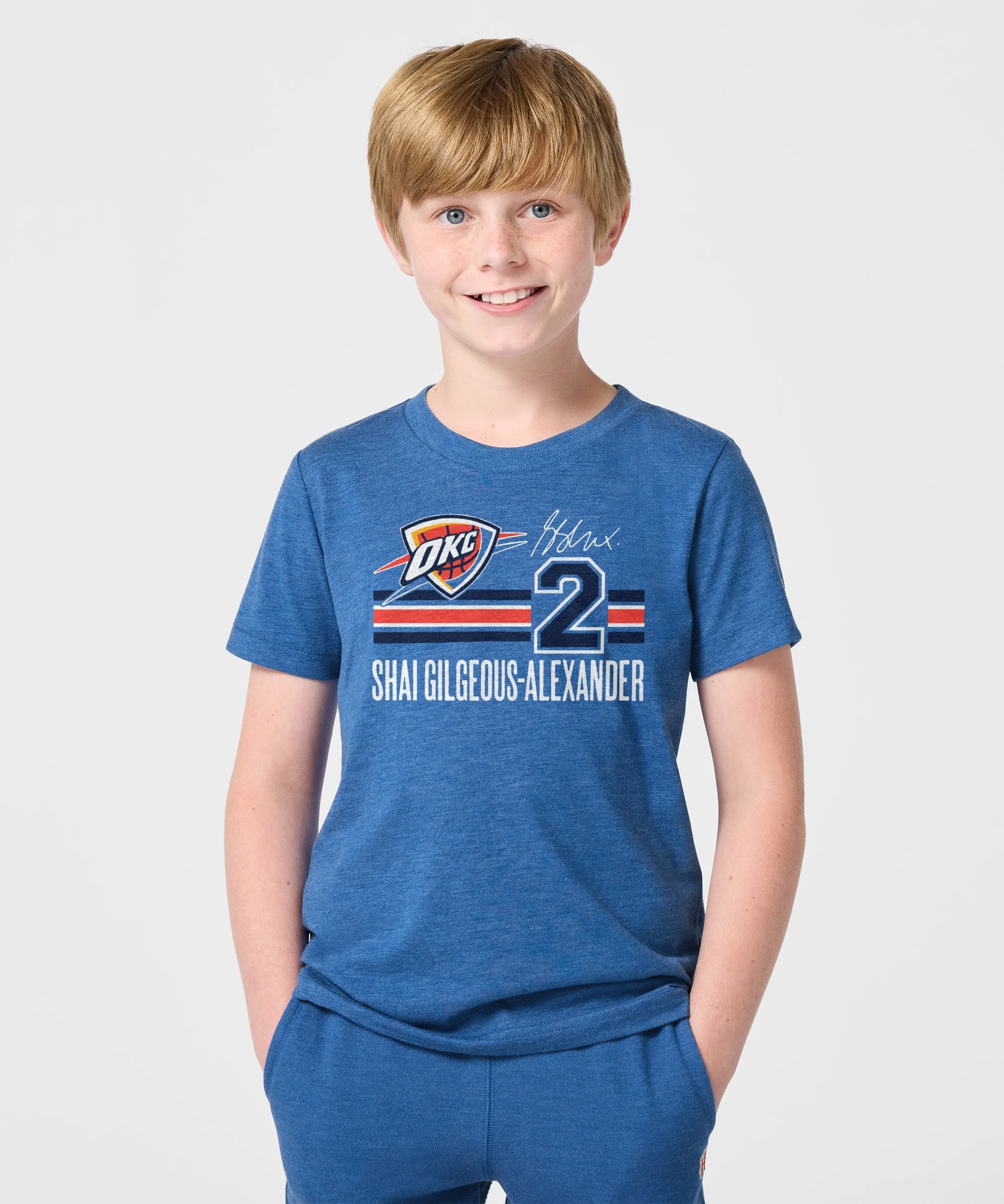 Youth Thunder Shai Gilgeous-Alexander Signature Jersey - Image 3