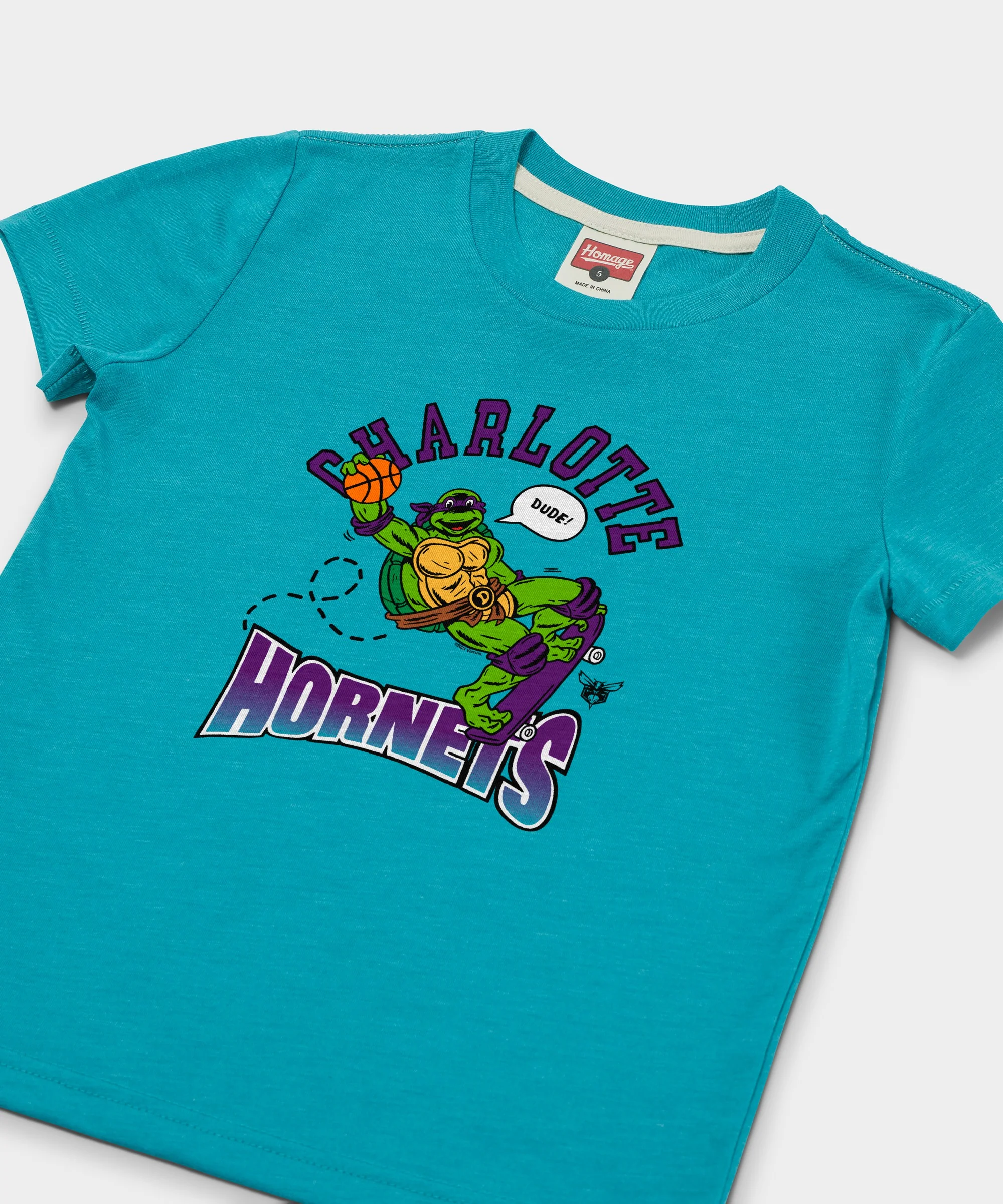 Youth TMNT Donatello x Charlotte Hornets - Image 2