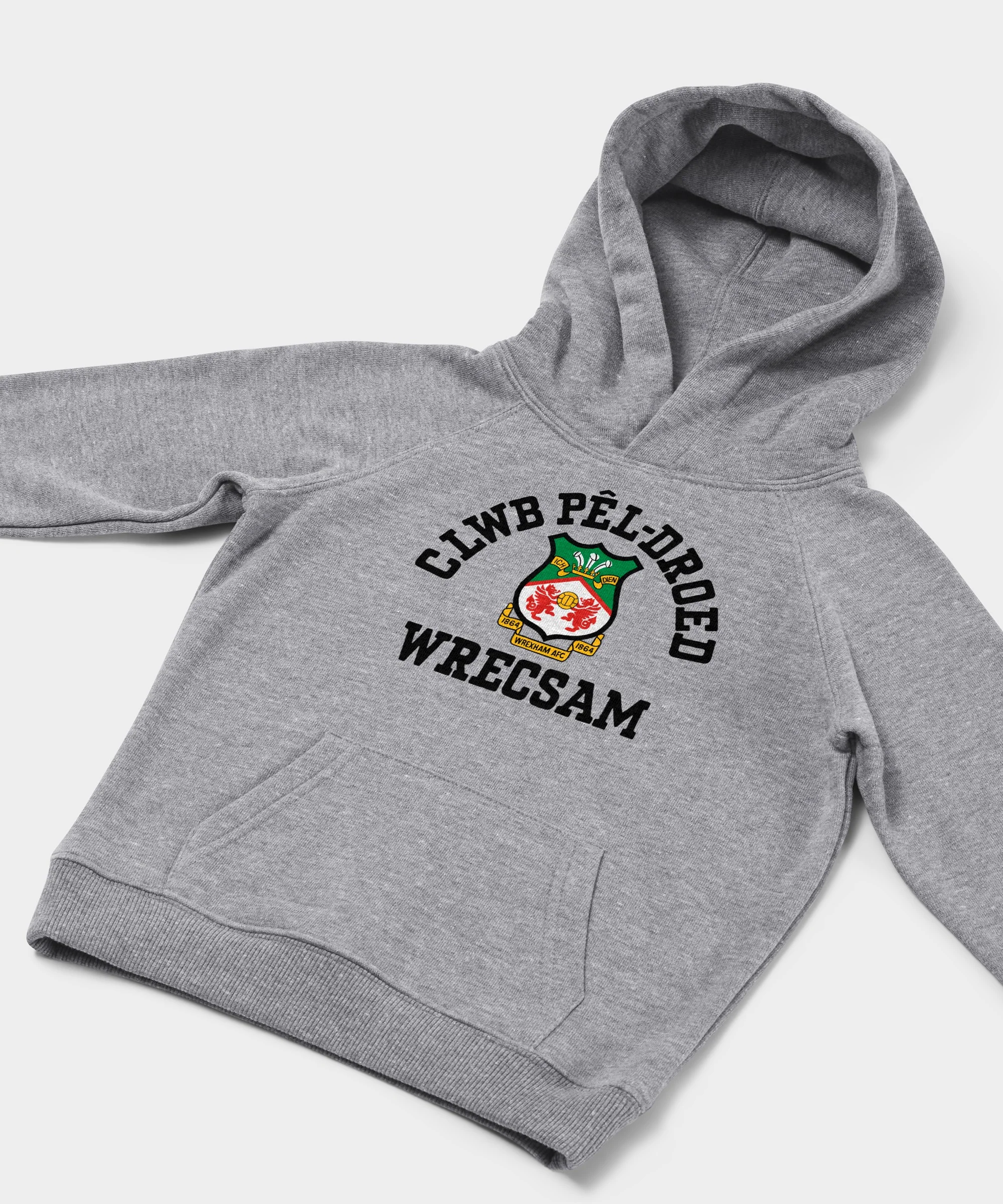 Youth Wrexham AFC Crest Hoodie - Image 2